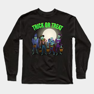 Zombie Halloween Long Sleeve T-Shirt